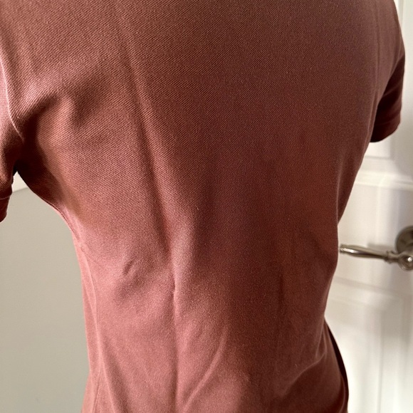 LACOSTE | Polo Shirt Women's Top Brown 40 (Small) - Picture 6 of 7